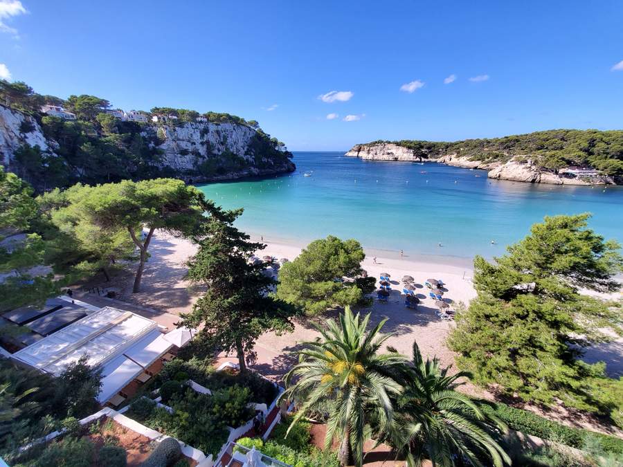 Cala Galdana, surnommée « la reine des calas » de Minorque